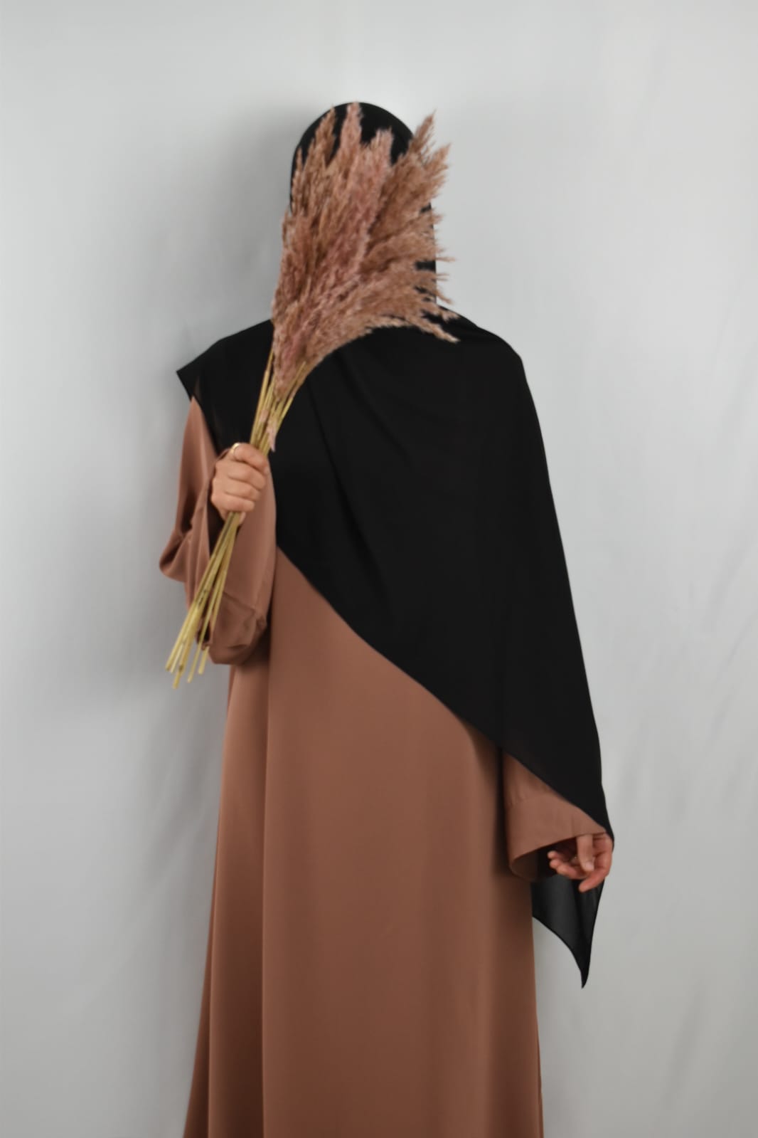 Hijab Mousseline Noir