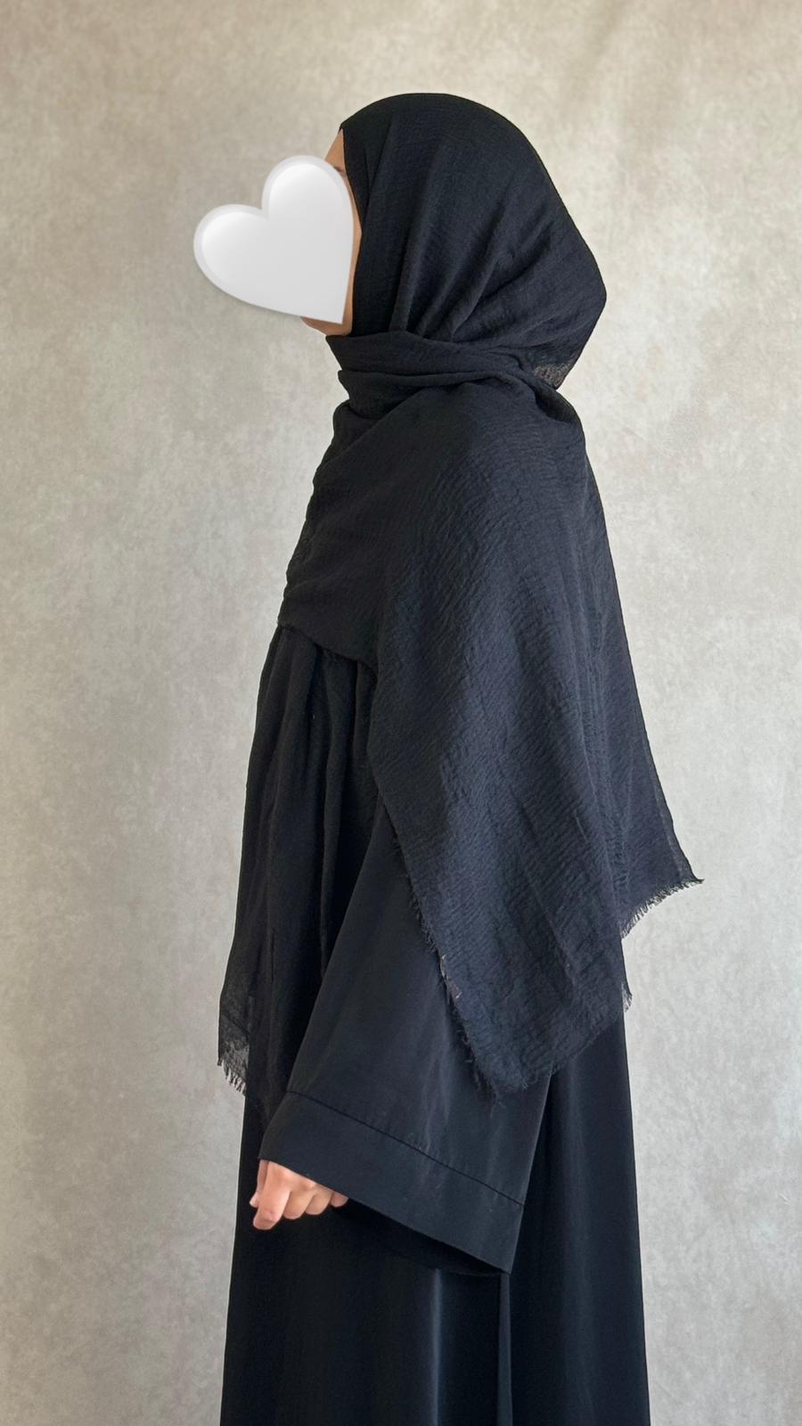 Hijab Coton Froissé