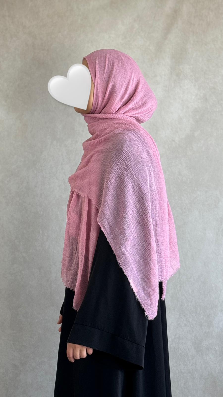 Hijab Coton Froissé