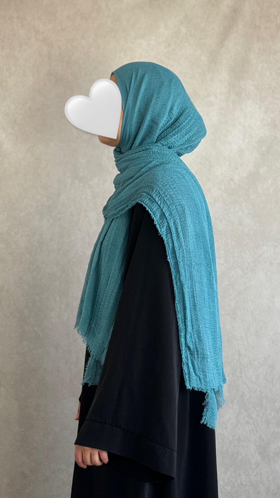 Hijab Coton Froissé