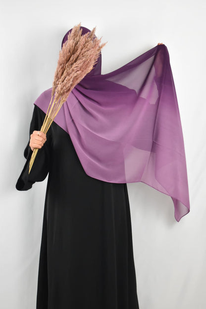 Hijab Mousseline Dégradé