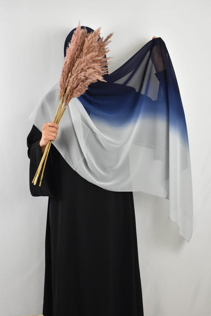 Hijab Mousseline Dégradé