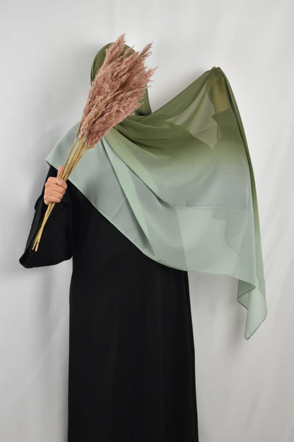 Hijab Mousseline Dégradé