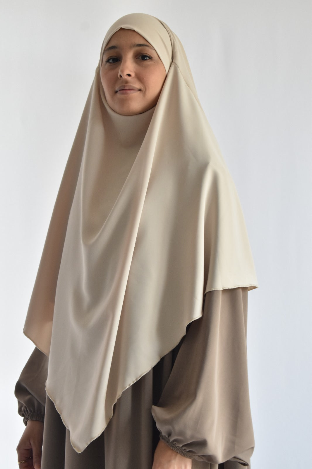 Khimar Hayet Soie de Médine 2 Voiles