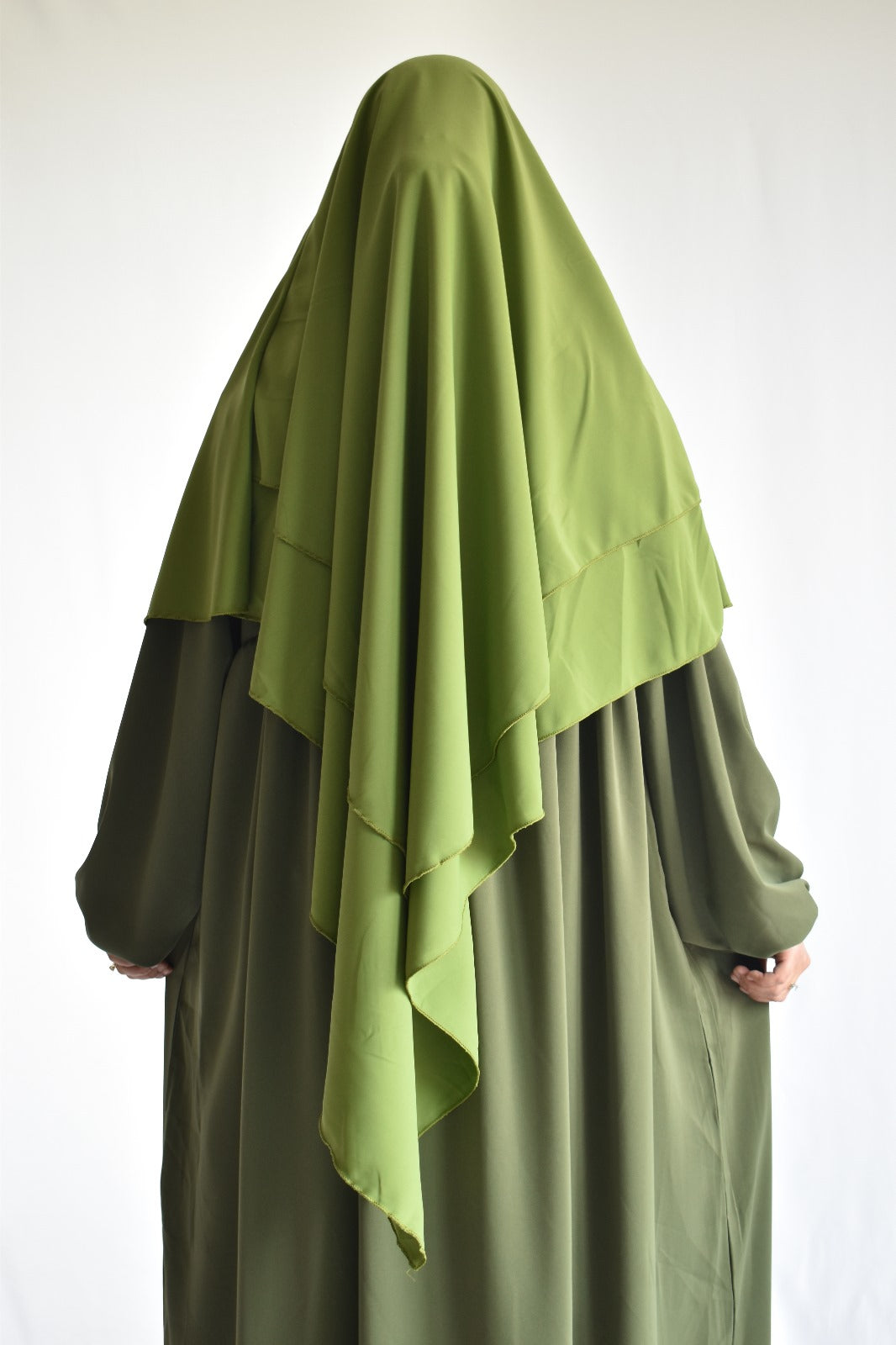 Khimar Hayet Soie de Médine 2 Voiles