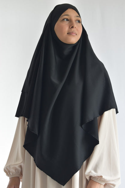 Khimar Hayet Soie de Médine 2 Voiles